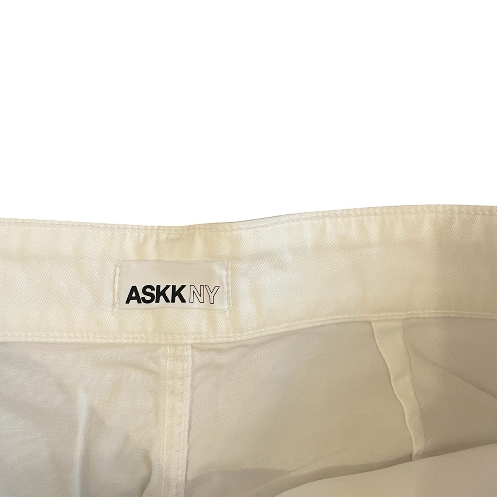 ASKK NY Sailor Twill Pants White - Picture 6 of 14